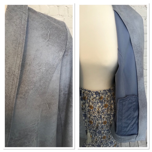 Jones New York Light Blue Jacket - Picture 5 of 8